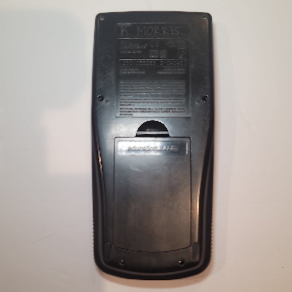 Texas Instruments TI-83 Plus Graphing Calculator Math Black Tested Working - Picture 3 of 6